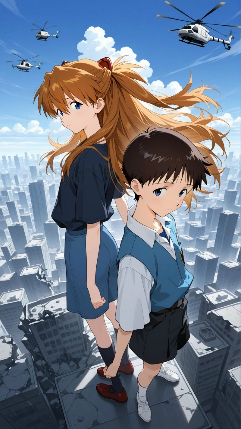 hình nền Shin Seiki Evangelion 2