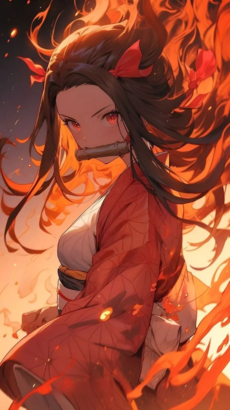hình nền Kamado Nezuko 40