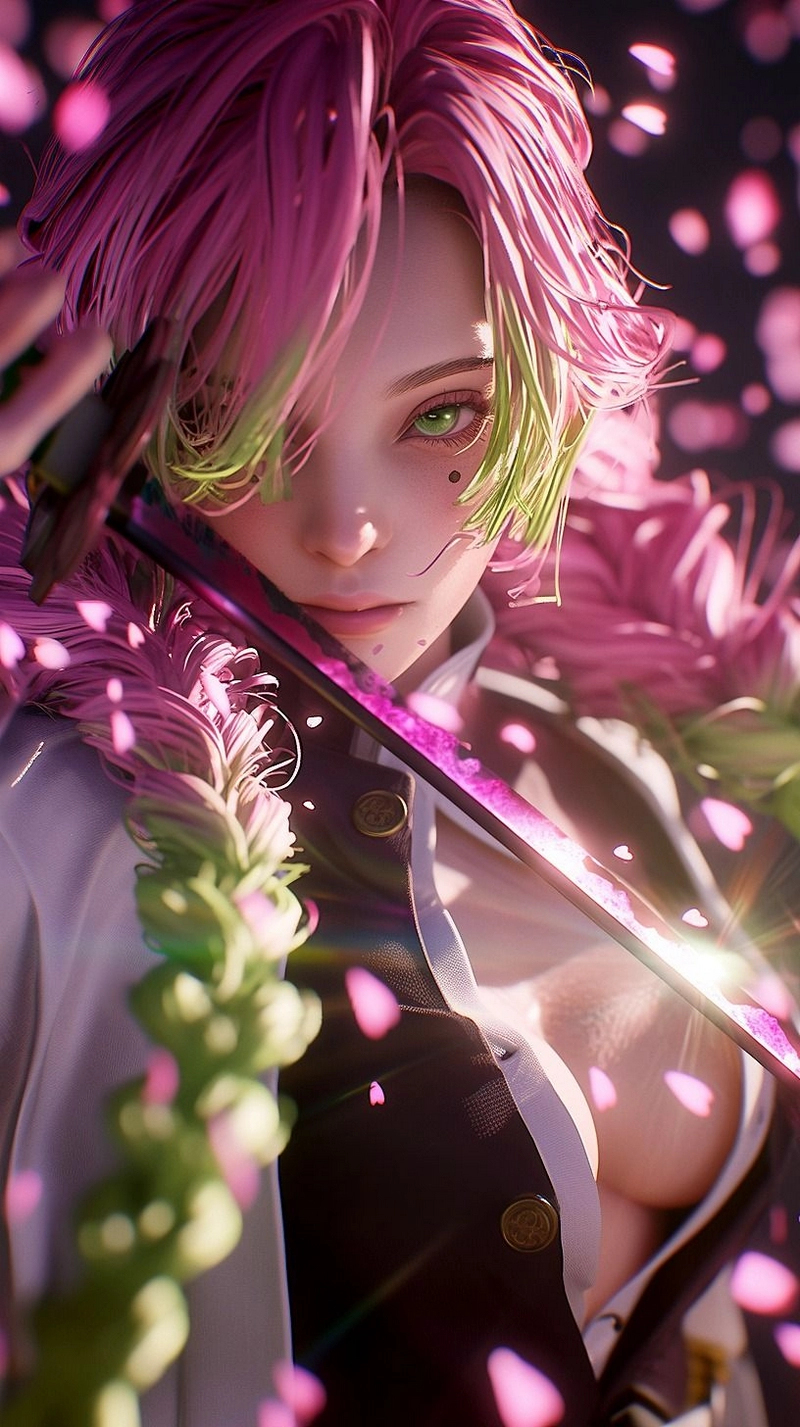 hình nền Mitsuri Kanroji 48