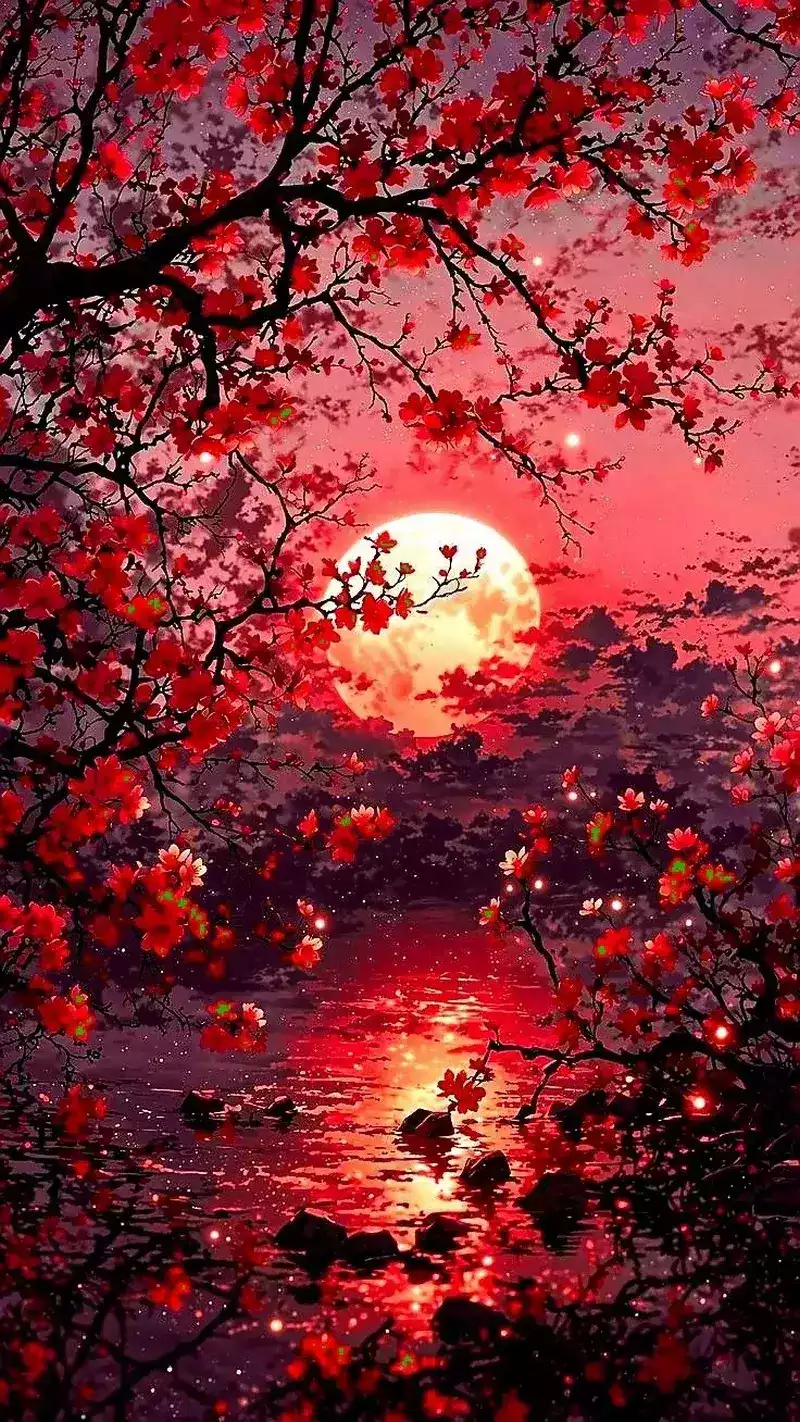 hình nền màu đỏ 42