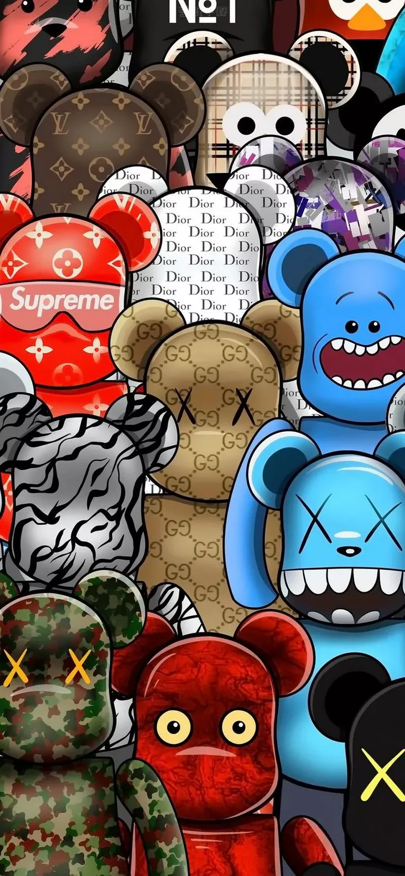 hình nền bearbrick 6