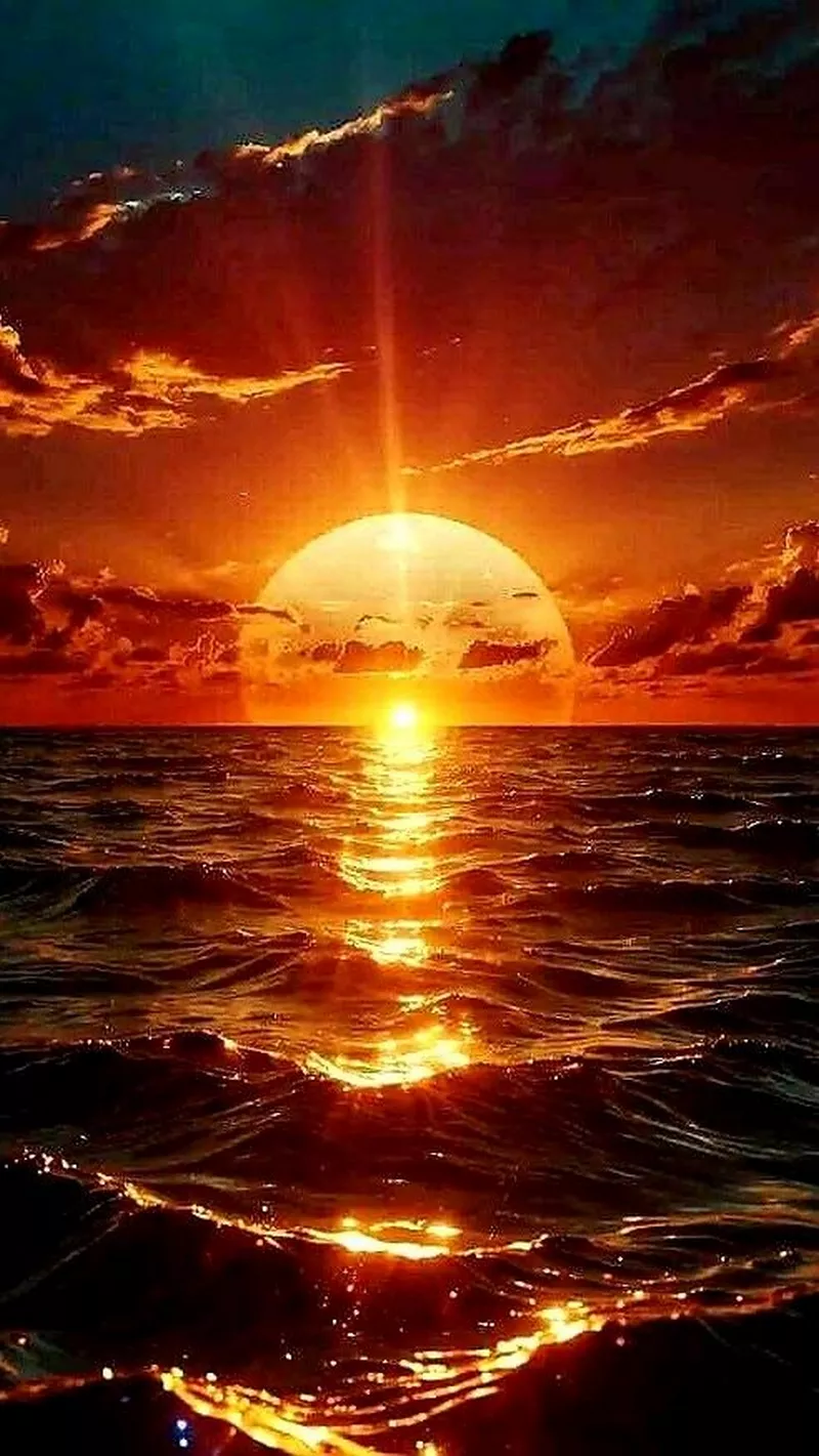 hình nền đêm bên bờ biển 20