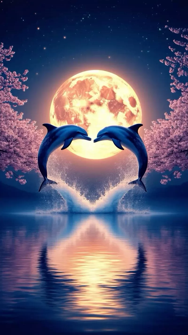 hình nền đêm bên bờ biển 21