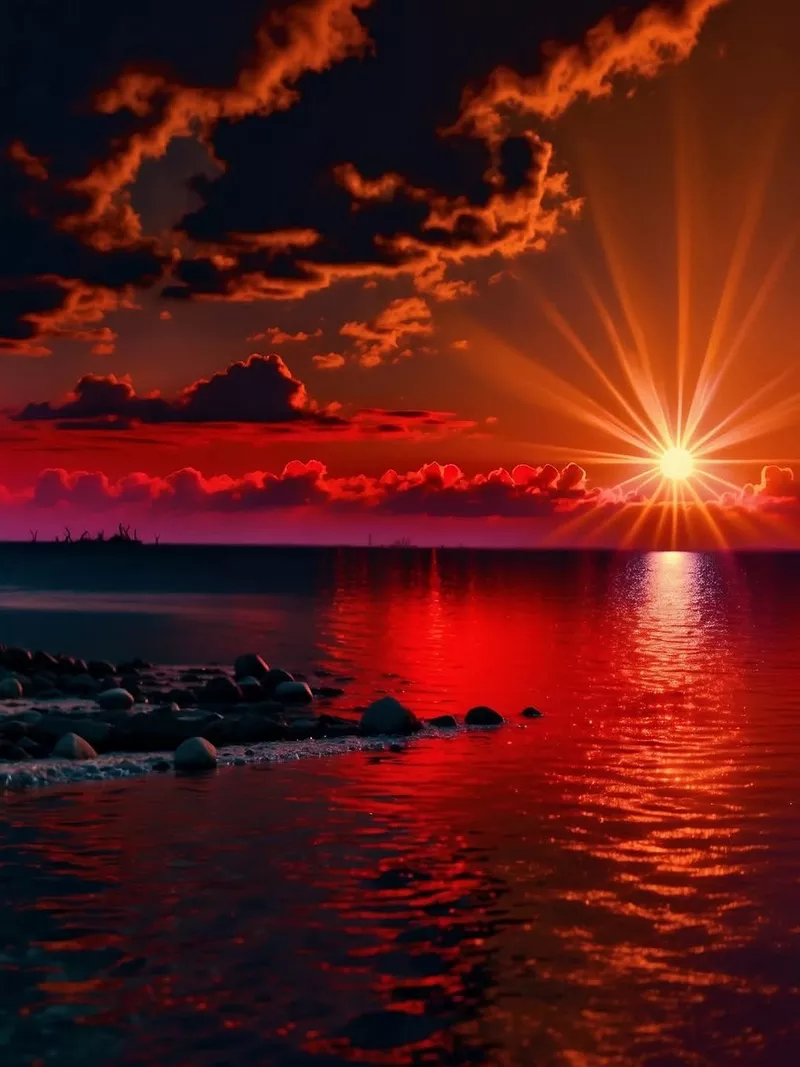 hình nền đêm bên bờ biển 32