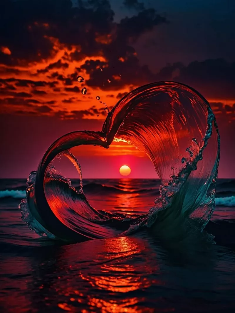 hình nền đêm bên bờ biển 43