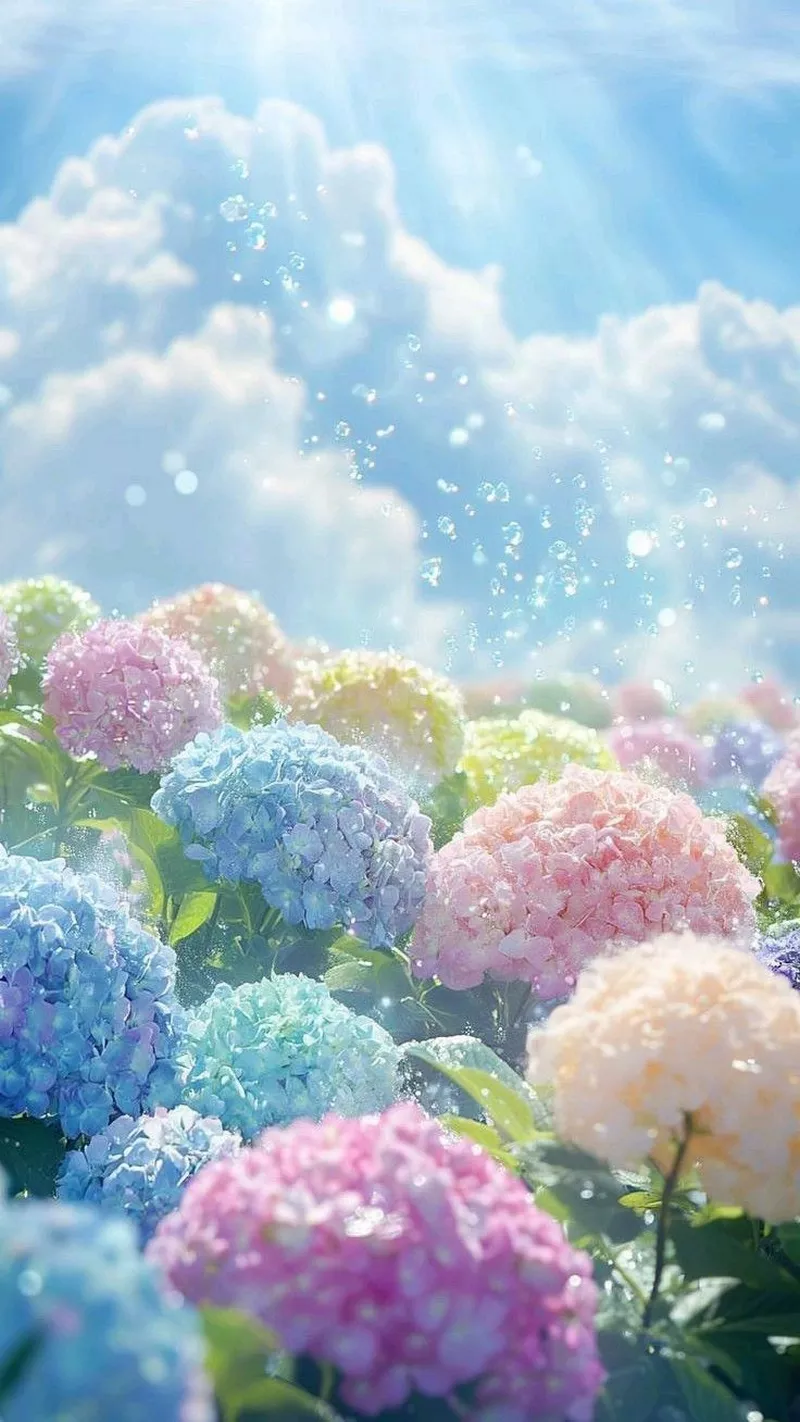 hình ản hoa cẩm tú cầu 10