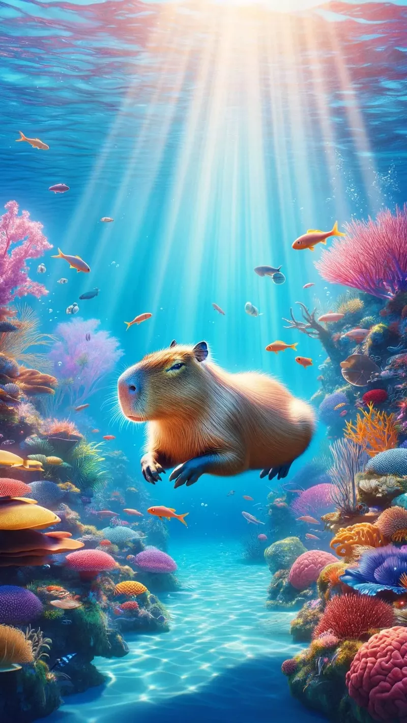 hình nền capybara 12