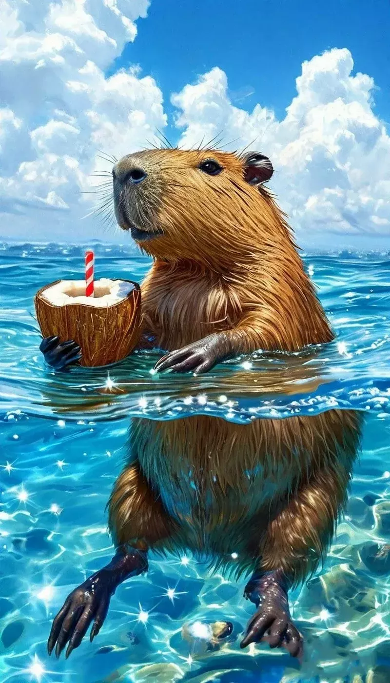 hình nền capybara 1