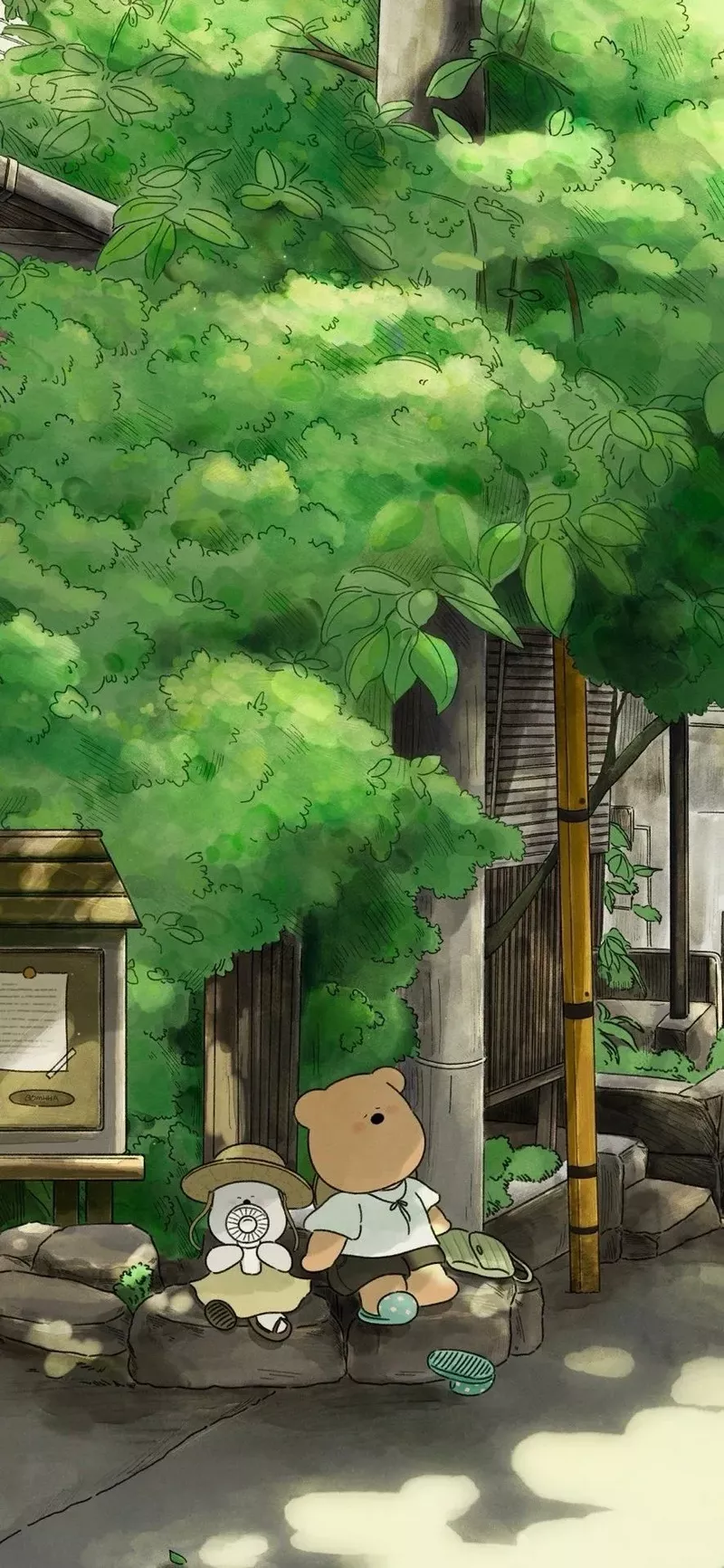 hình nền cây xanh 3