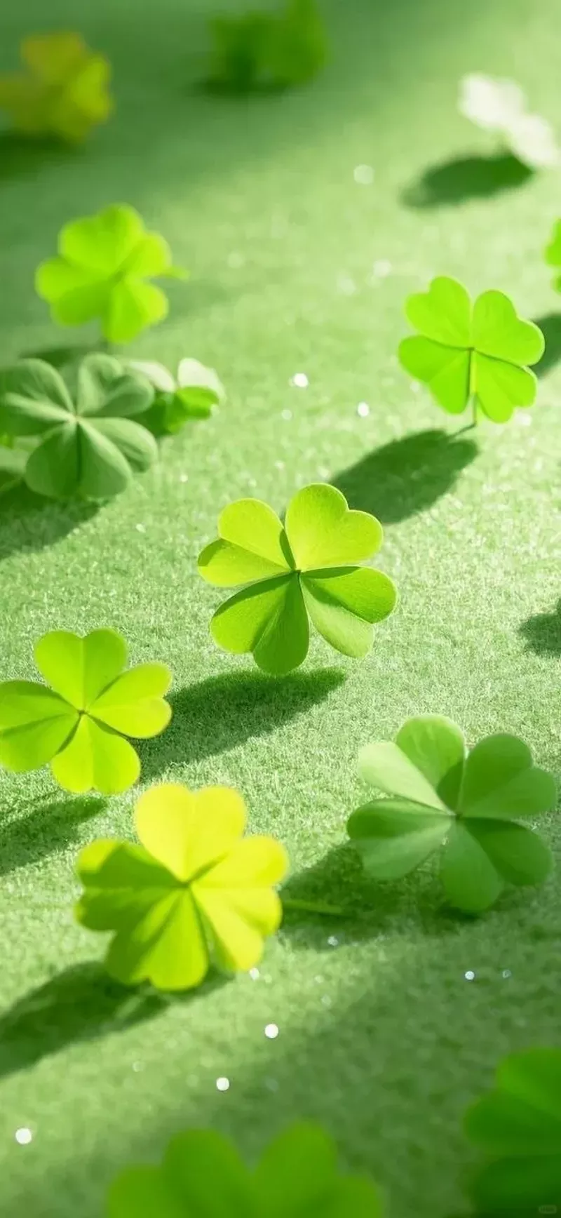 hình nền cỏ 4 lá 1