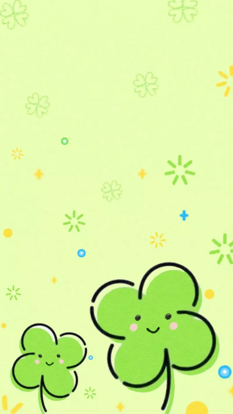 hình nền cỏ 4 lá 37