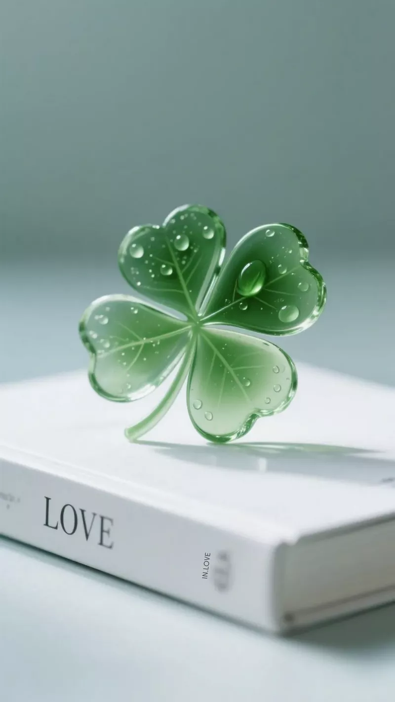 hình nền cỏ 4 lá 8