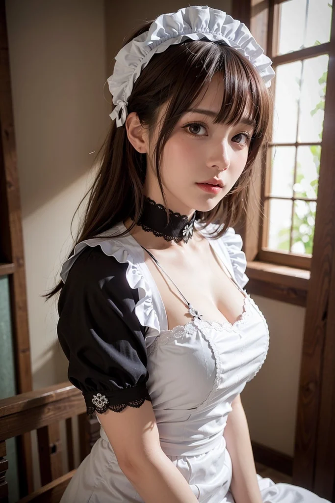 hình cosplay hầu gái 13