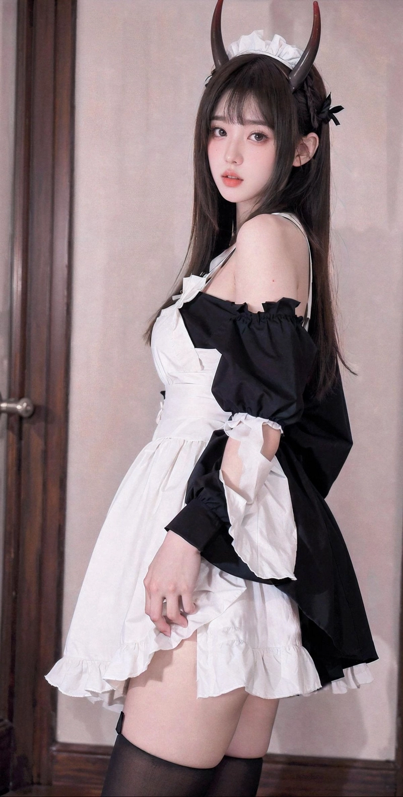hình cosplay hầu gái 41