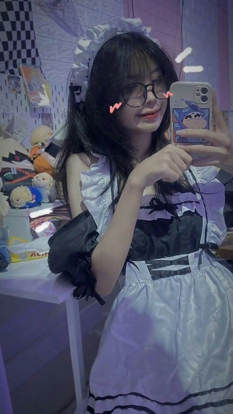 hình cosplay hầu gái 6