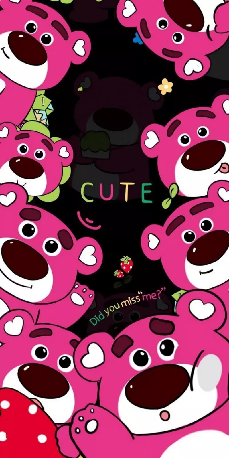 hình nền gấu dâu 40