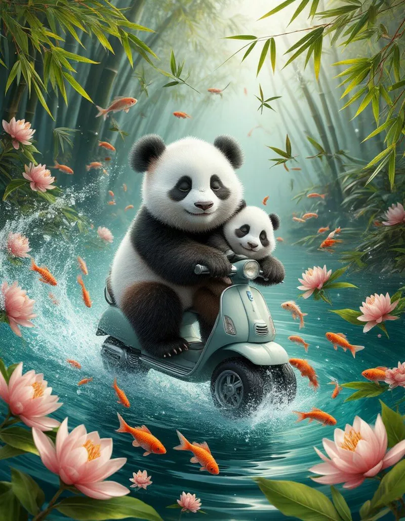 hình nền gấu trúc 44