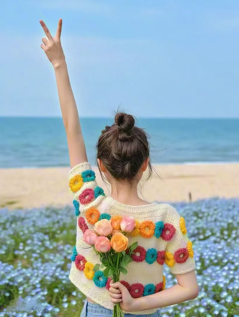 ảnh gái xinh che mặt 4