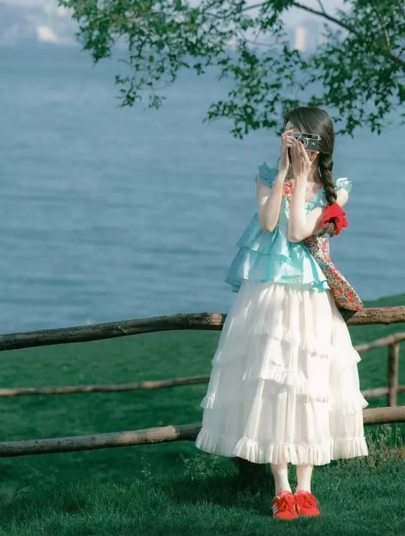 ảnh gái xinh che mặt 5