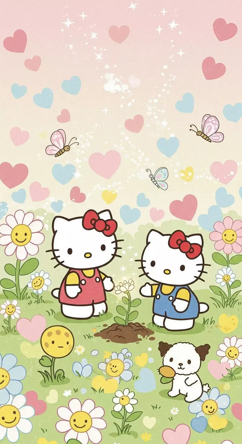 hình nền hello kitty 32