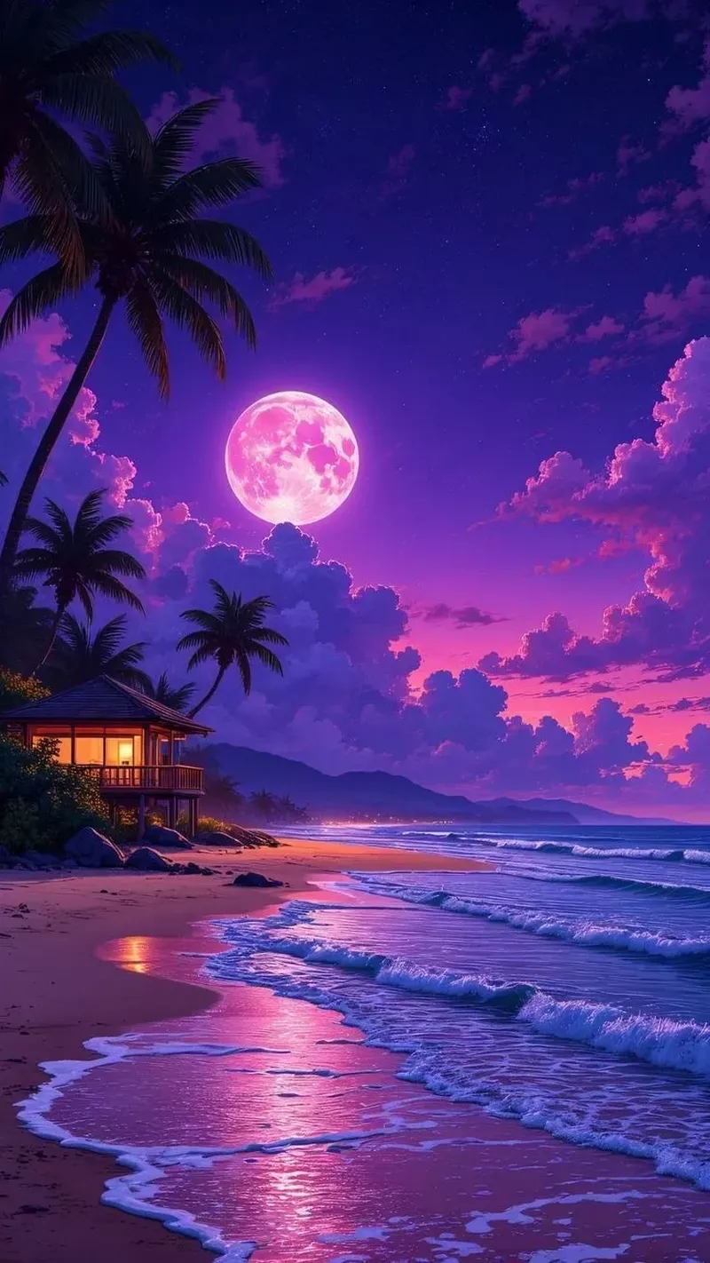 hình nền màu tím 16