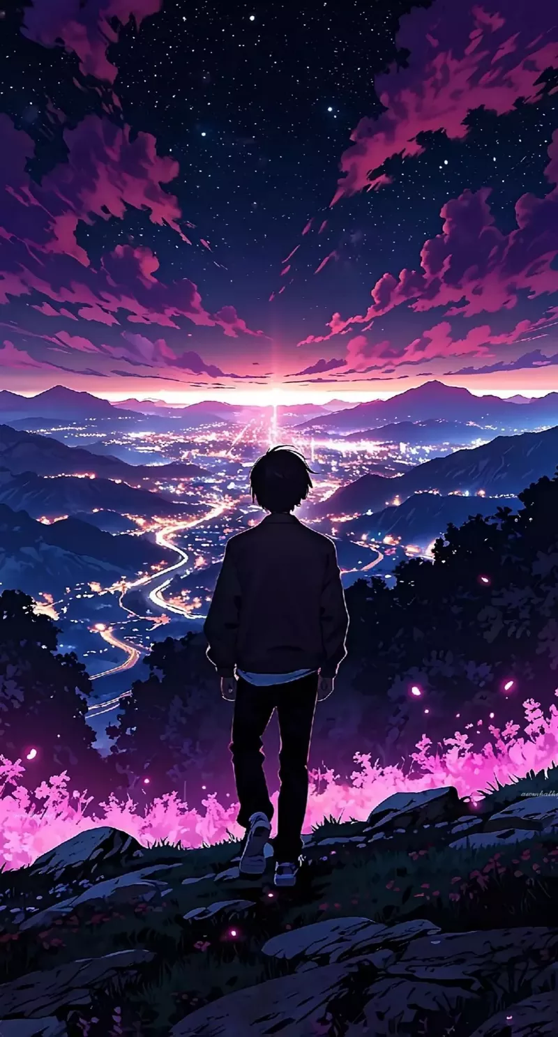 hình nền màu tím 20