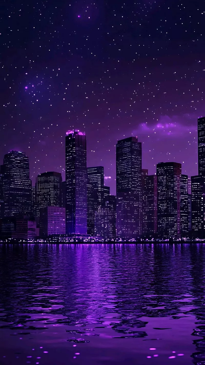 hình nền màu tím 34