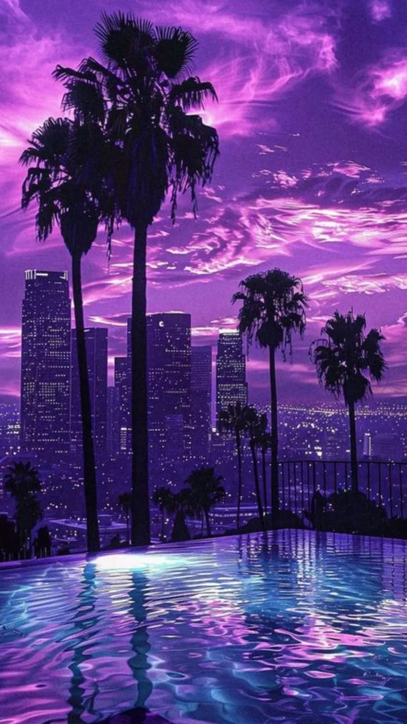 hình nền màu tím 48