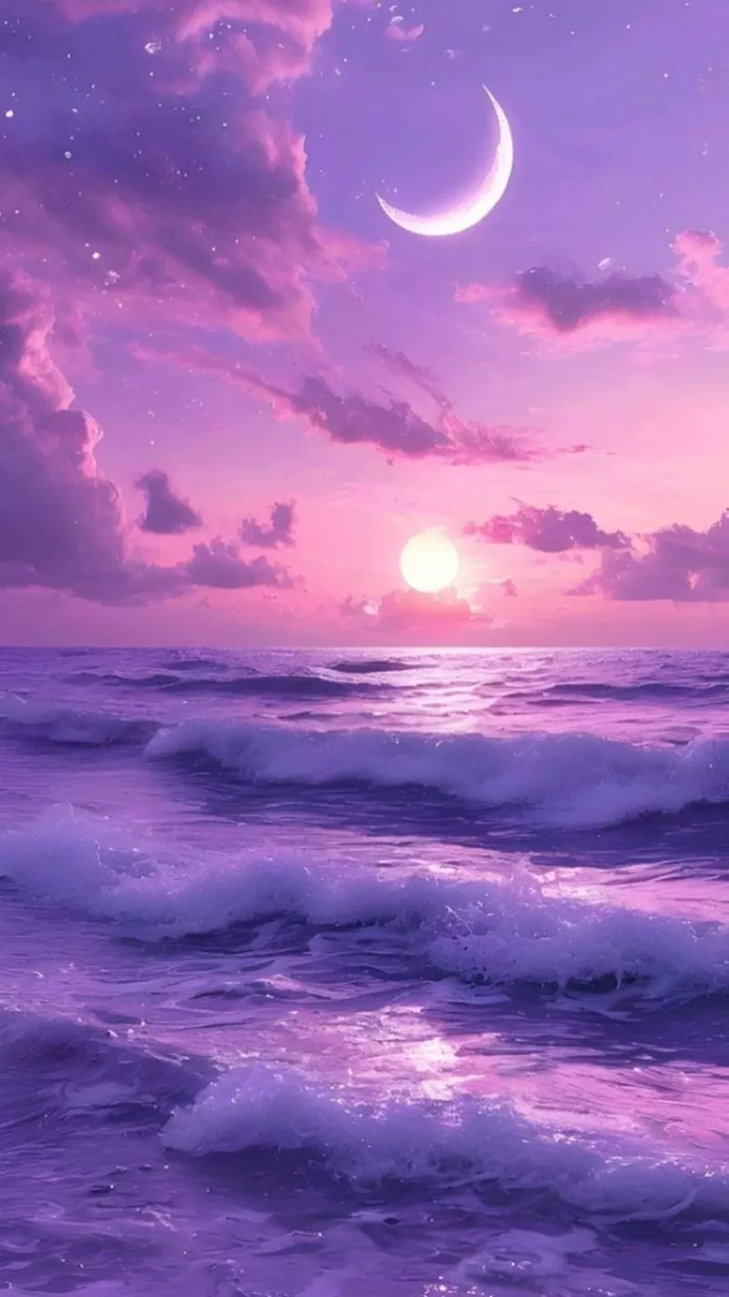 hình nền màu tím 50