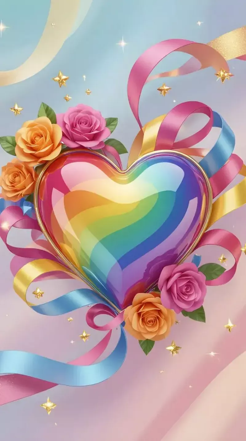 hình nền trái tim 4