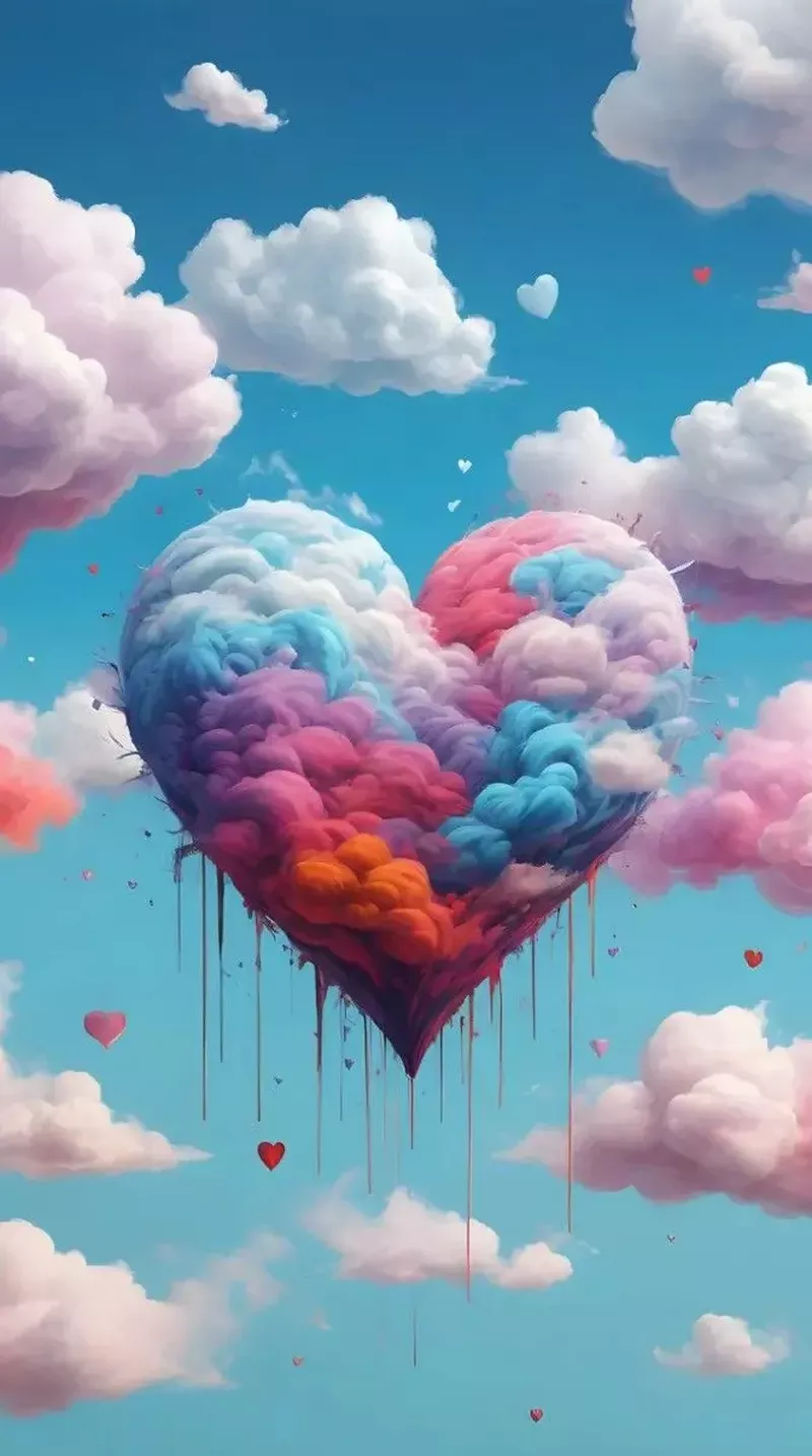 hình nền trái tim 50