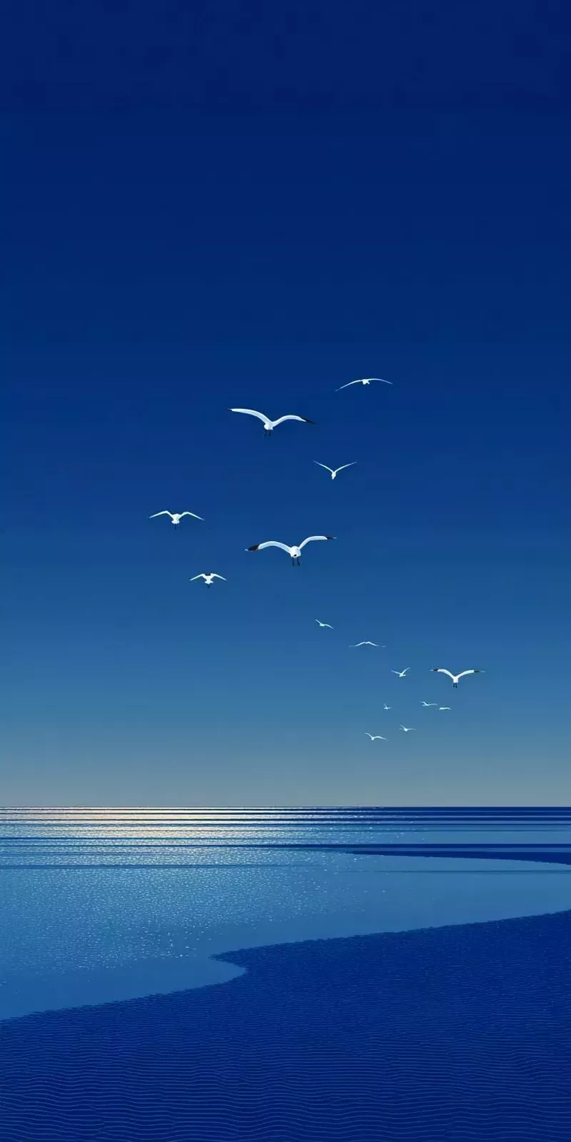 hình nền màu xanh dương 15