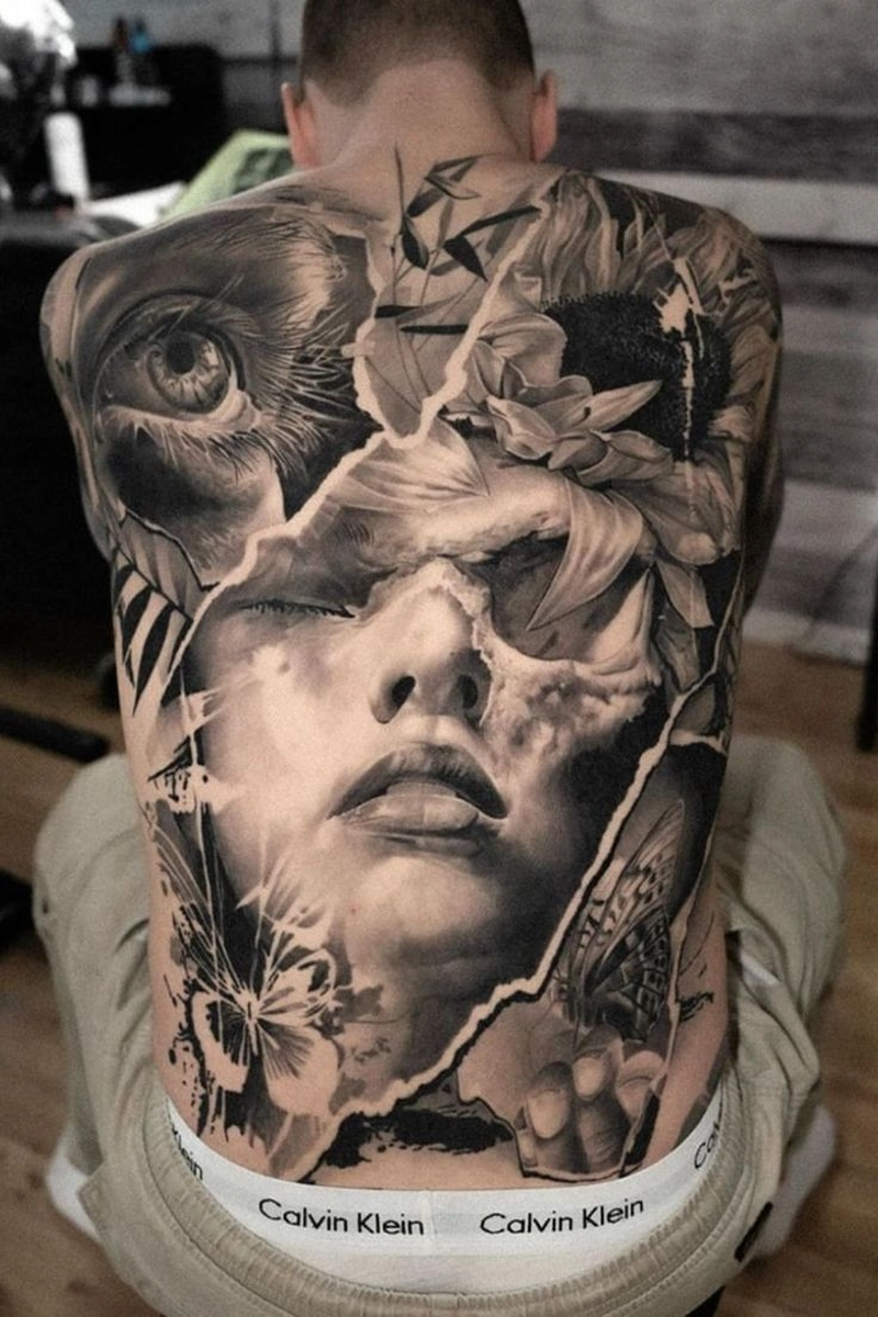 hình xăm full lưng 4