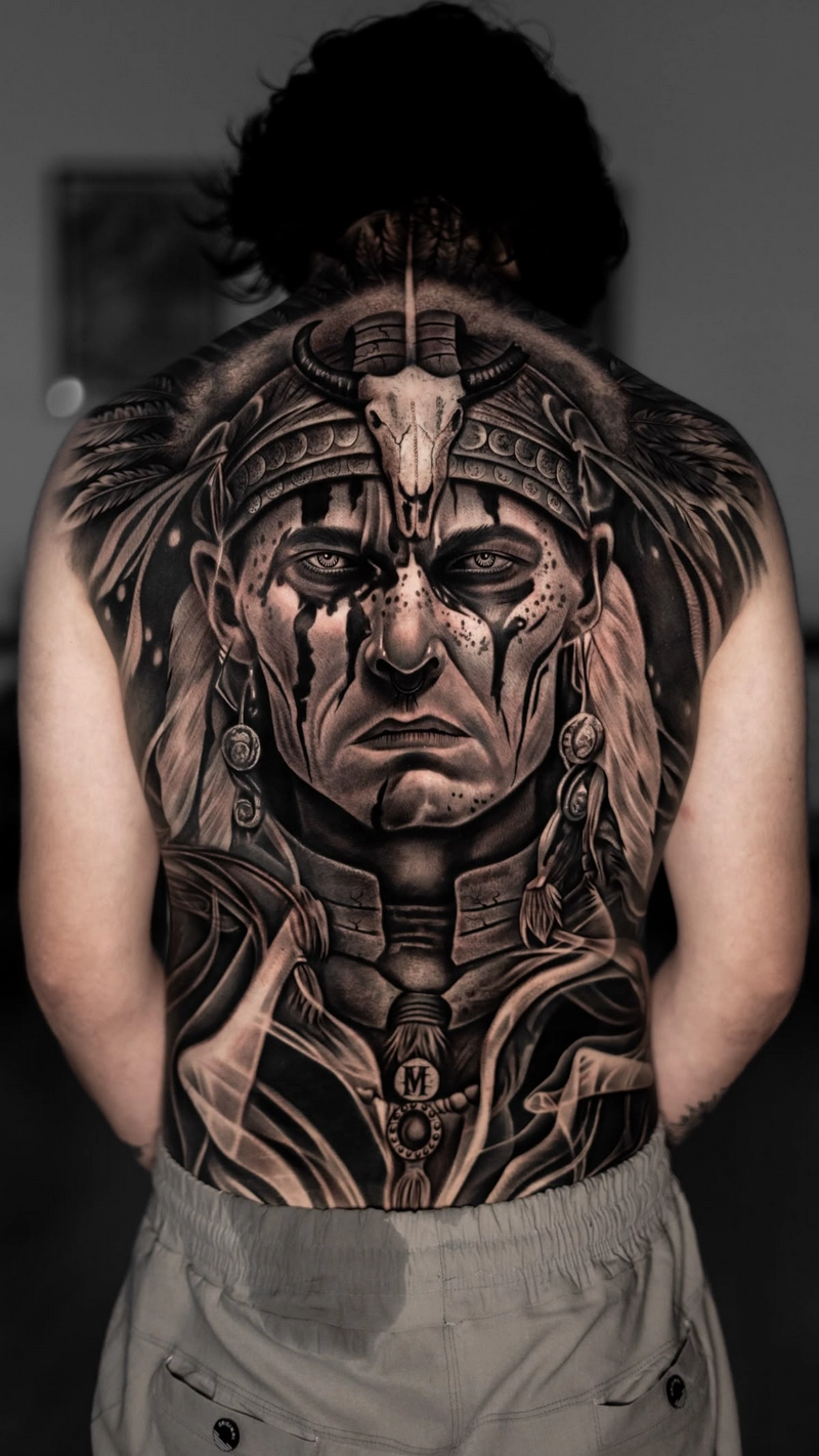 hình xăm full lưng 8