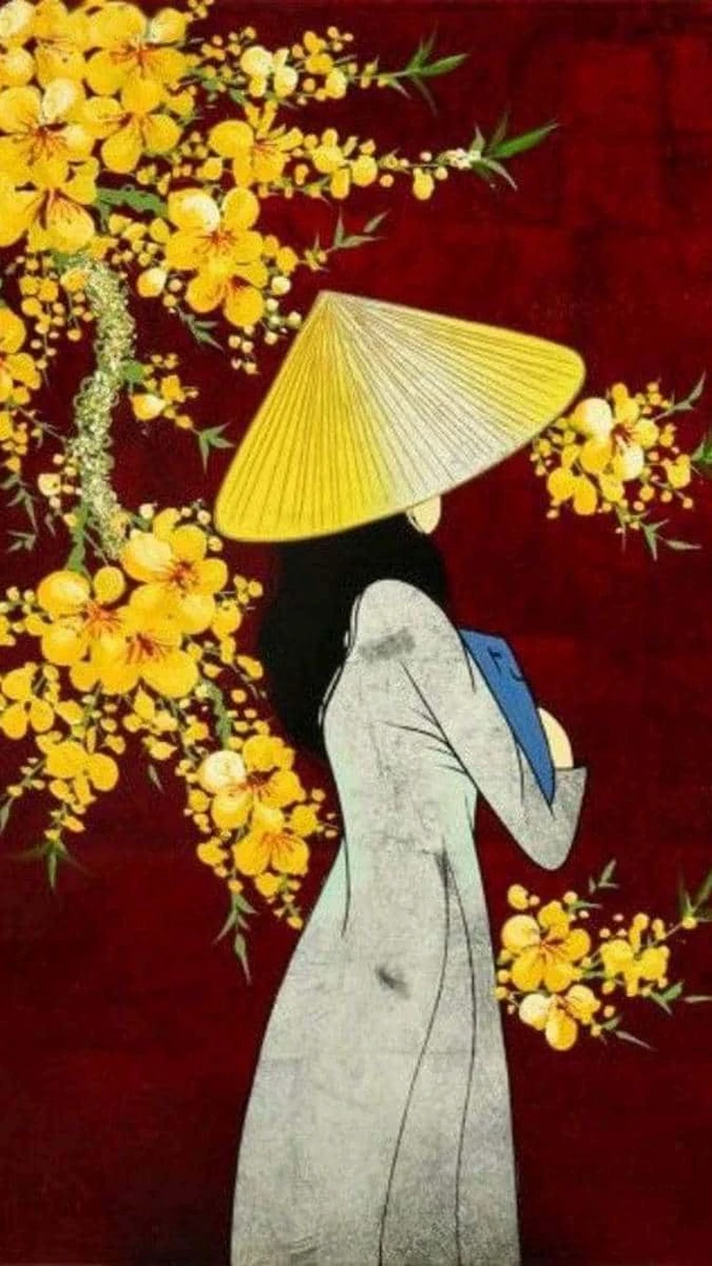 hình nền hoa mai 45