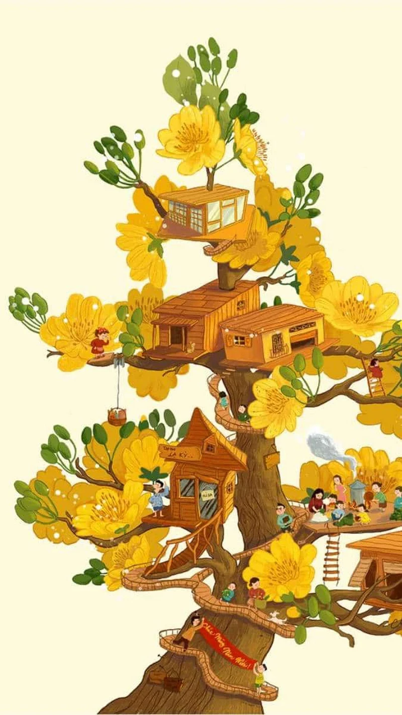 hình nền hoa mai 46