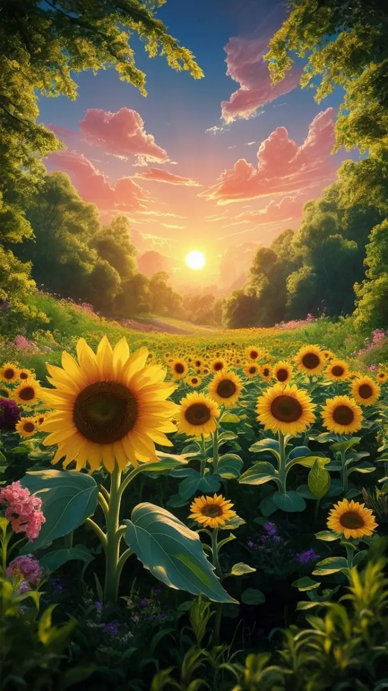 hình nền hoa hướng dương 27