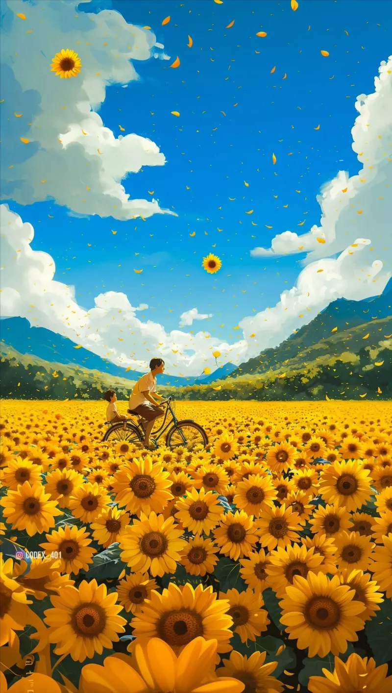 hình nền hoa hướng dương 32