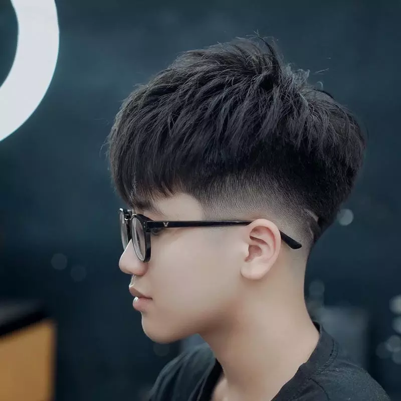 kiểu tóc layer bung 25