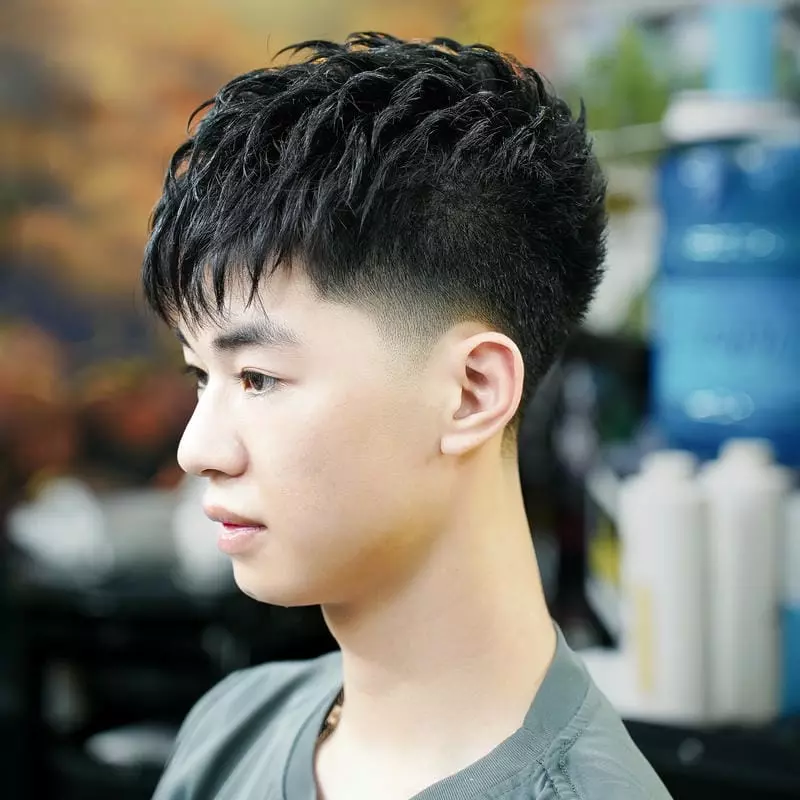 kiểu tóc layer bung 6