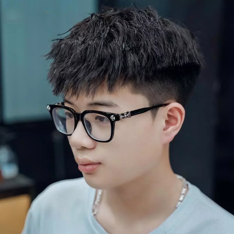 kiểu tóc layer bung 7