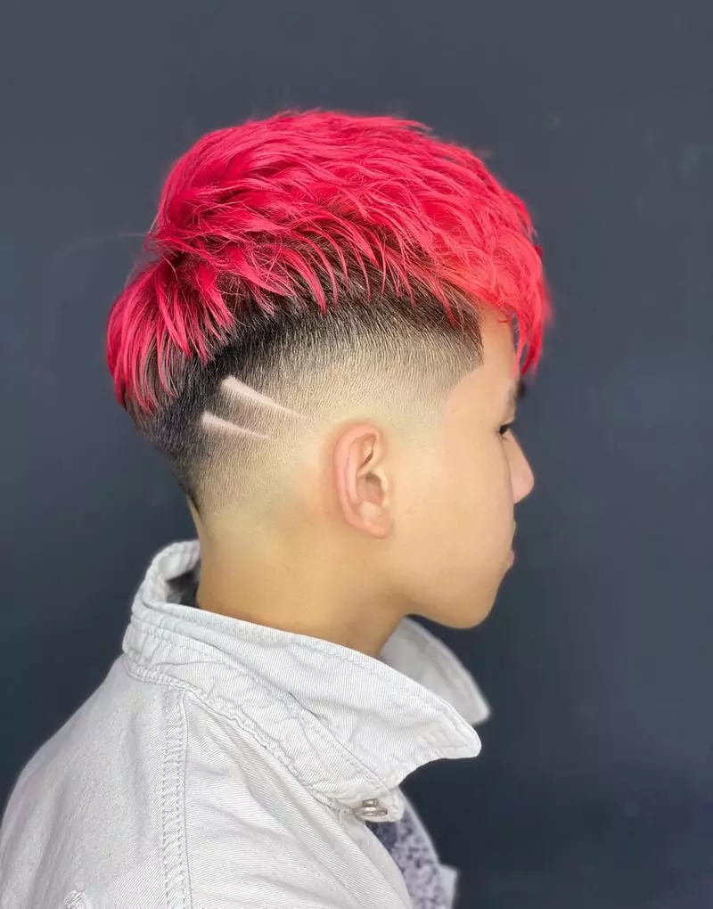 kiểu tóc layer bung 8