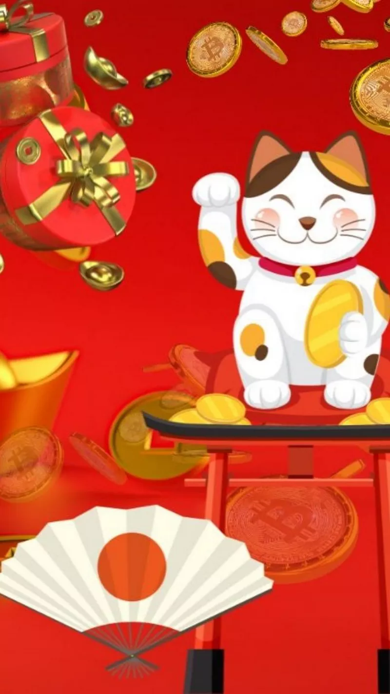 hình nền mèo thần tài 38