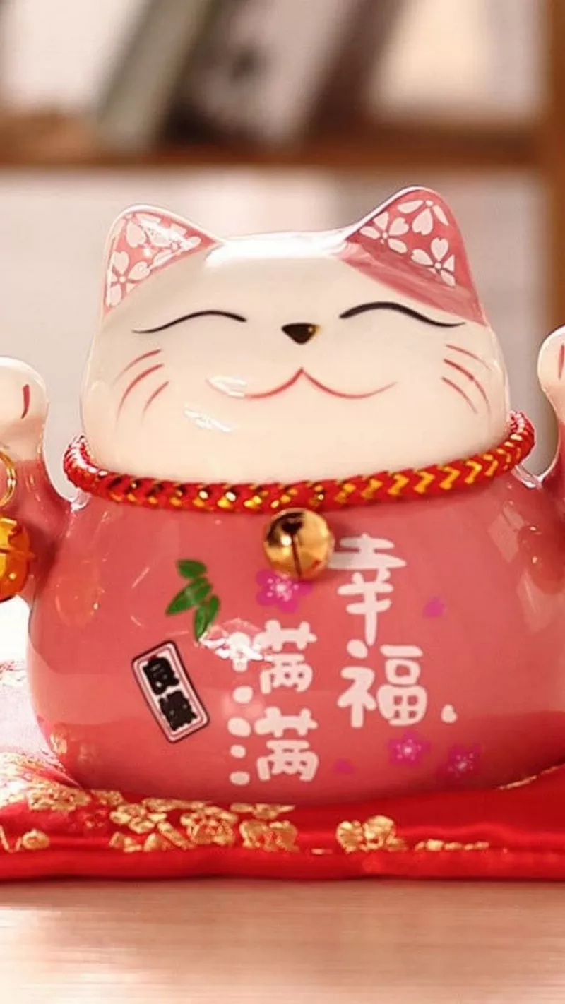 hình nền mèo thần tài 47