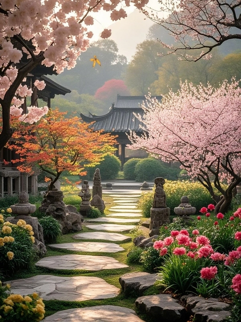 hình nền sân vườn đẹp 17