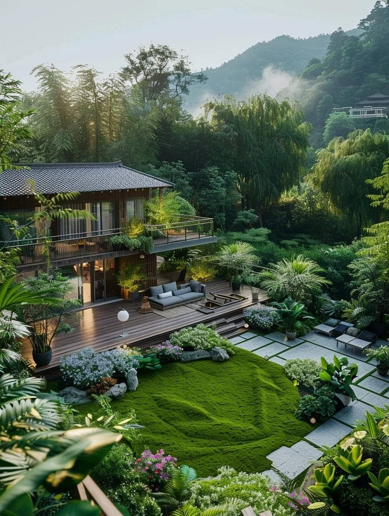 hình nền sân vườn đẹp 39