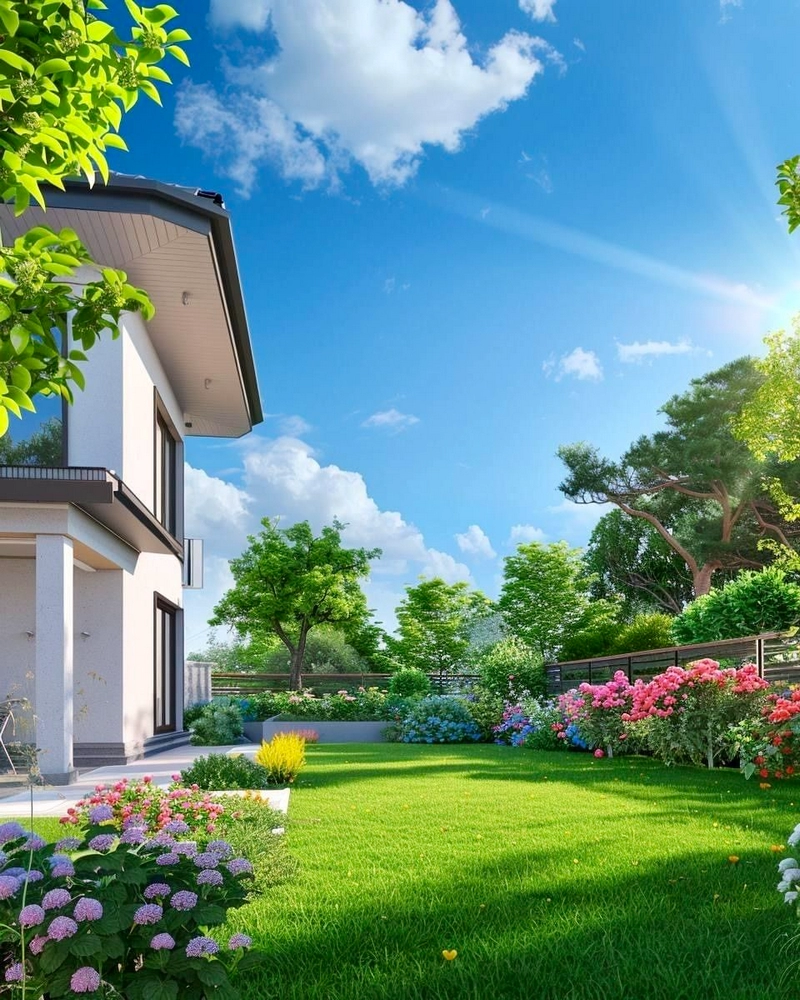 hình nền sân vườn đẹp 4