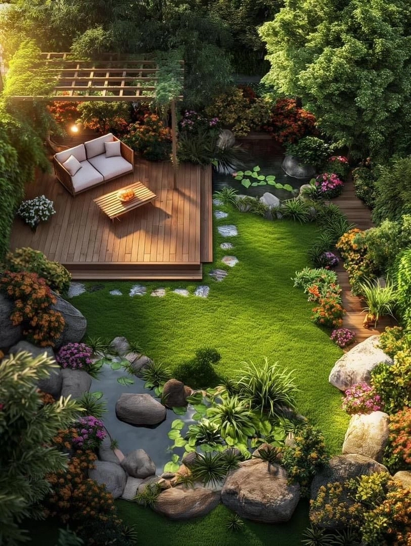 hình nền sân vườn đẹp 9