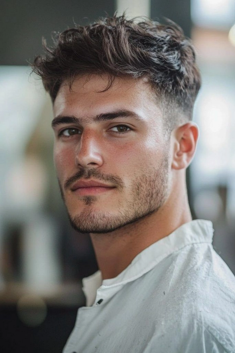 ảnh kiểu tóc short quiff 1