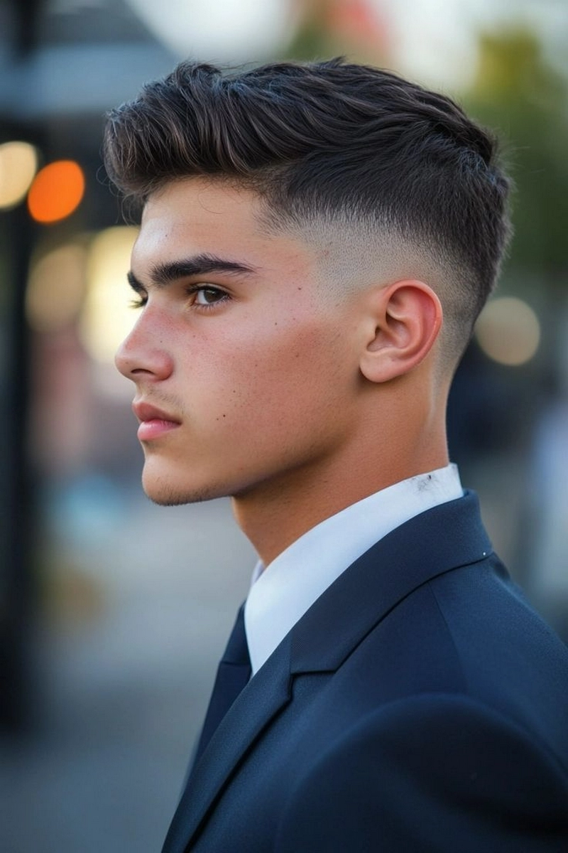 ảnh kiểu tóc short quiff 32